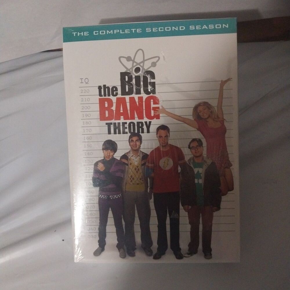 The Big Bang Theory: The Complete Second Season DVD - Brand New Sealed!